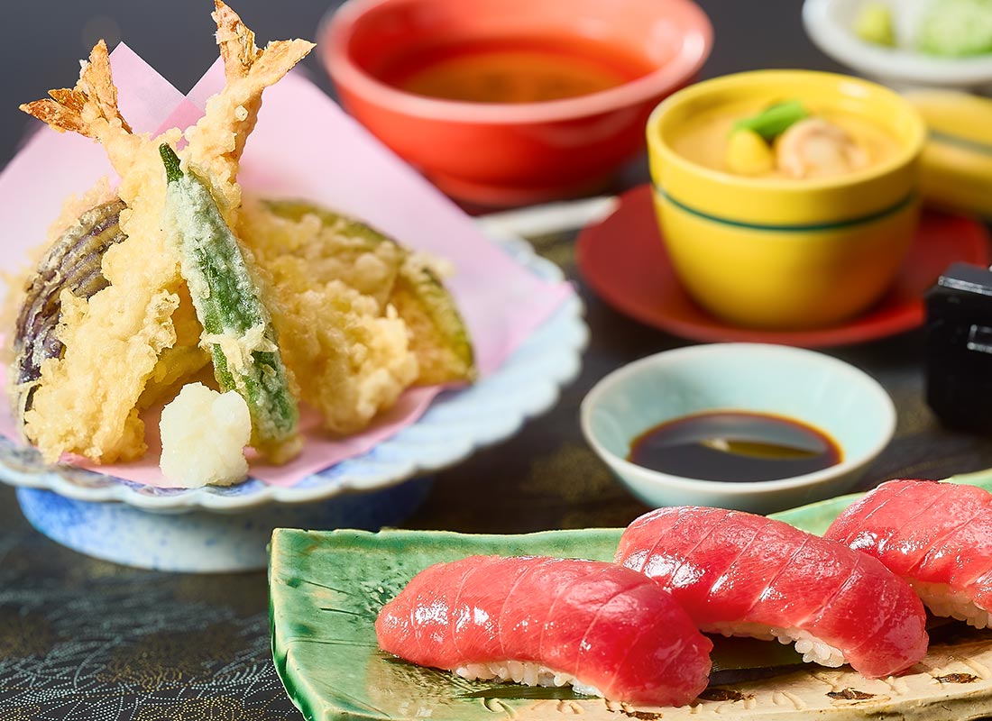 写真：グランドメニュー